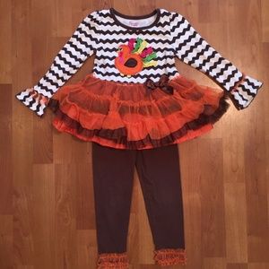 Girls Thanksgiving outfit